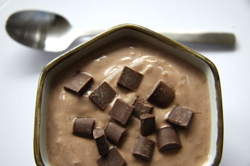 Low-Carb-Rezept für eine Mousse Au Chocolat-Variation