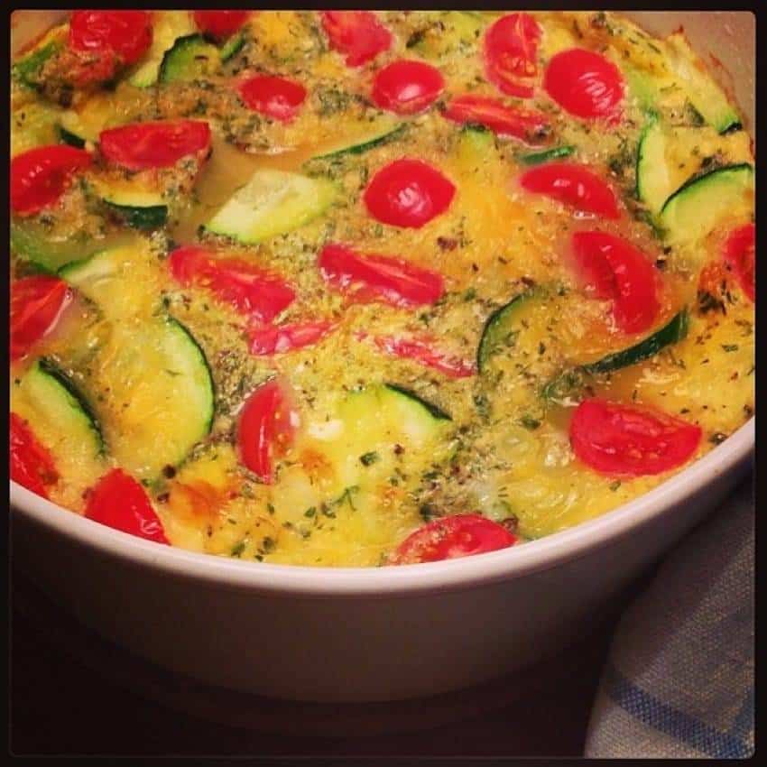 Zucchini-Quiche