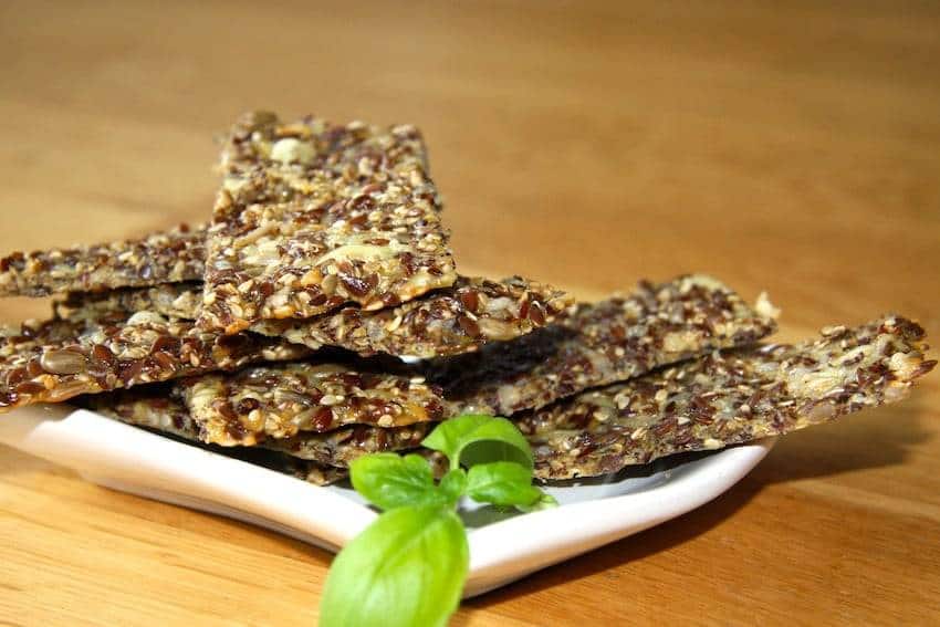 Low Carb Rezept Fur Leinsamen Knackebrot