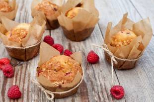 Rezept für kohlenhydratarme Himbeer-Muffins