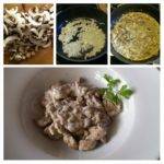 Putengeschnetzeltes mit Champignons - ein cremiges, herzhaftes Low-Carb-Rezept