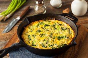 Spinat-Omelette - ein Low-Carb-Rezept, das es in sich hat!