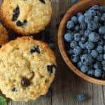 Vanille-Blaubeer-Muffins – einfach Low Carb und natürlich zuckerfrei