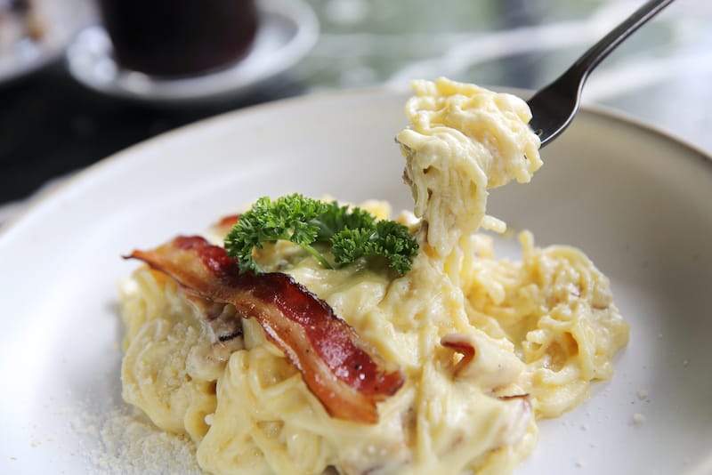 Zoodles Carbonara - perfekt für Low Carb