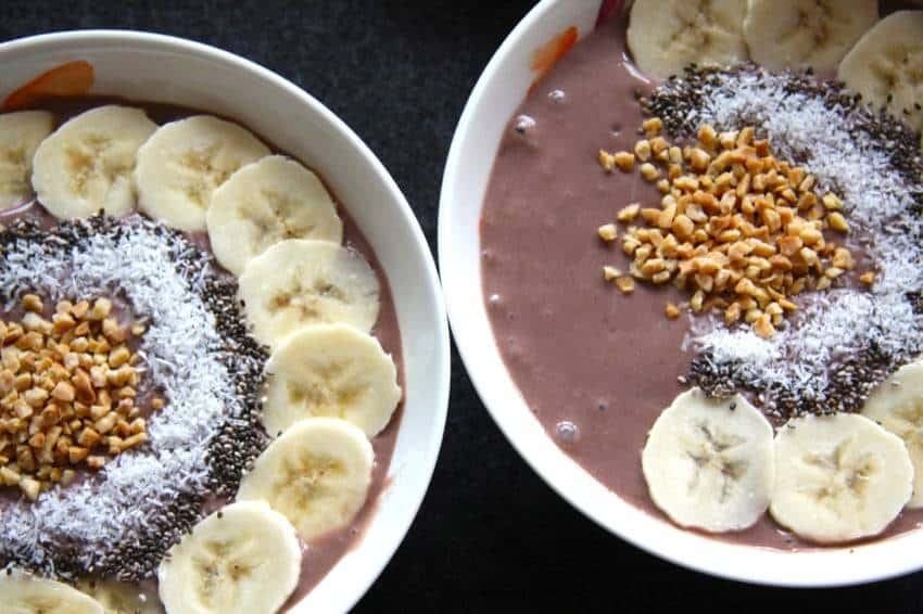 Schoko-Smoothie-Bowl