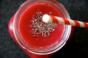 Ein Rote Bete Smoothie - gesund und kohlenhydratarm zugleich